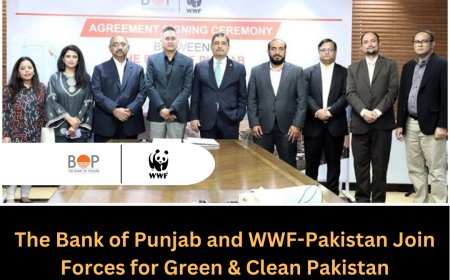 The Bank of Punjab and WWF-Pakistan Join Forces for Green & Clean Pakistan