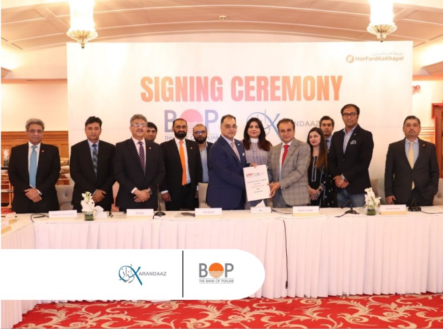 The Bank of Punjab and Karandaaz Pakistan Join Forces to Digitize Agriculture Lending